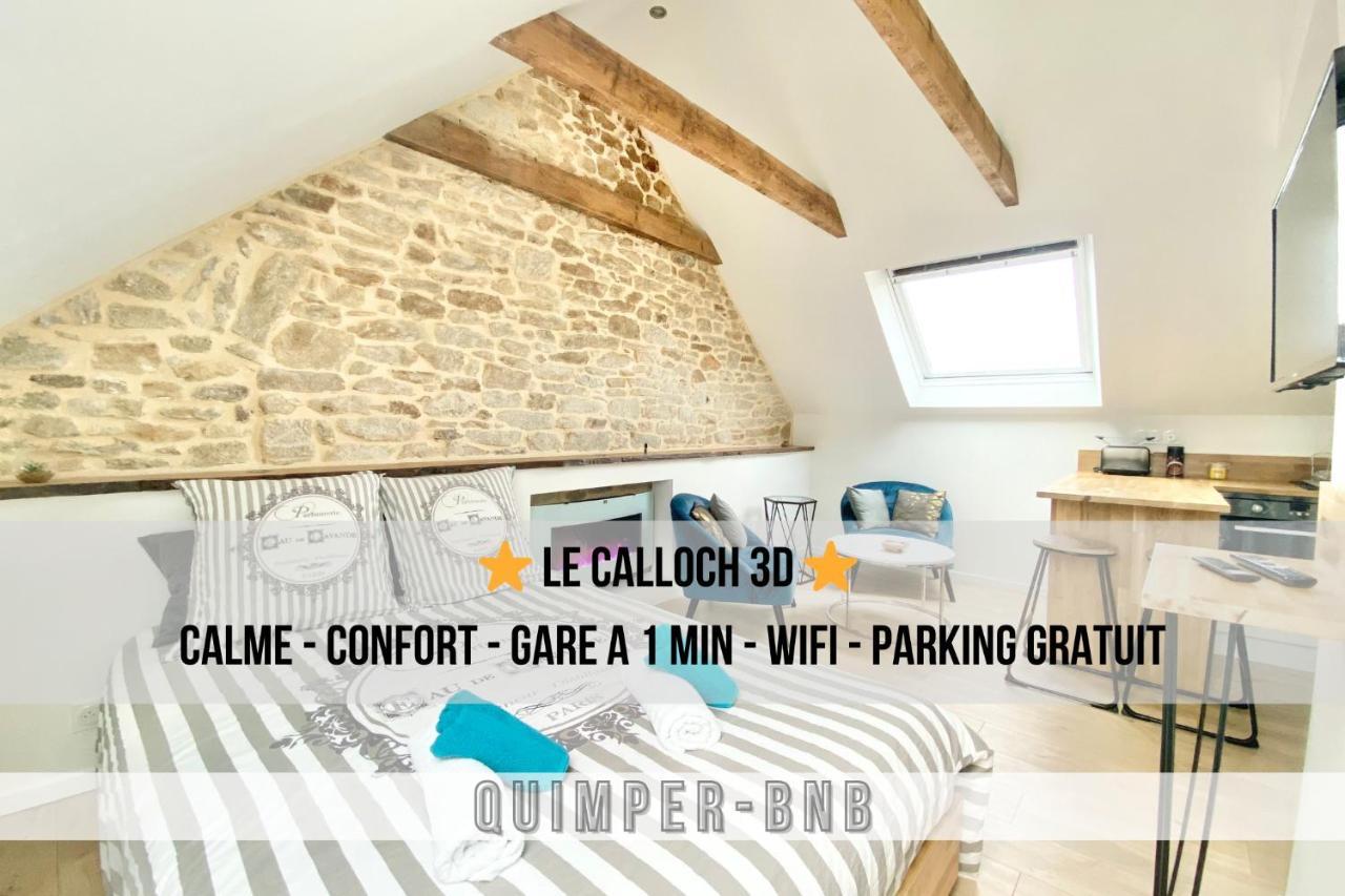 Le Calloch 3D - Standing - Calme - Wifi - Smart Tv Quimper Buitenkant foto